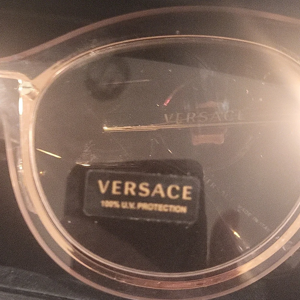 Versace New  Oval Sunglasses Luxery Uv Glasses Beautiful New Case Papers Cloth